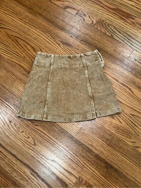 Love Daisy Girls Corduroy Mini Skirt in Camel